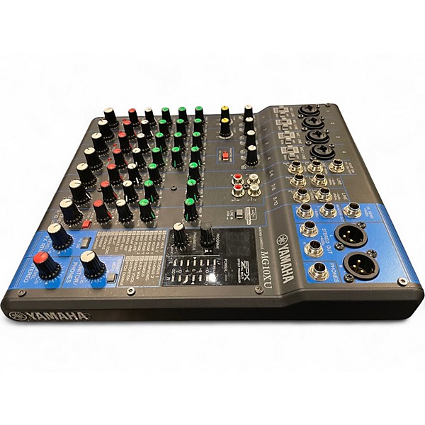 Used Yamaha MG10XU 10 Channel Mixer with Effects Unpowered Mixer