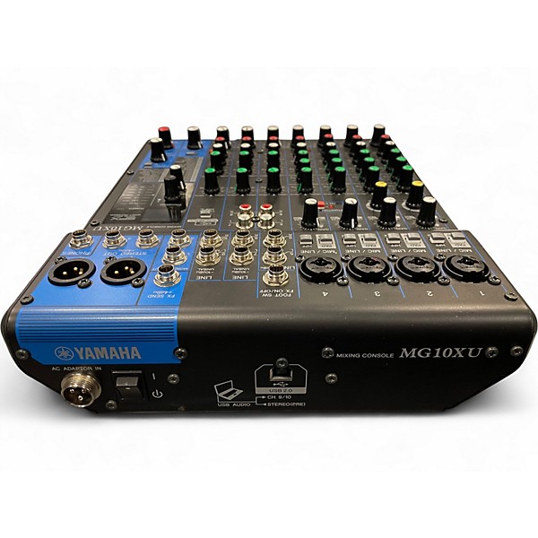 Used Yamaha MG10XU 10 Channel Mixer with Effects Unpowered Mixer