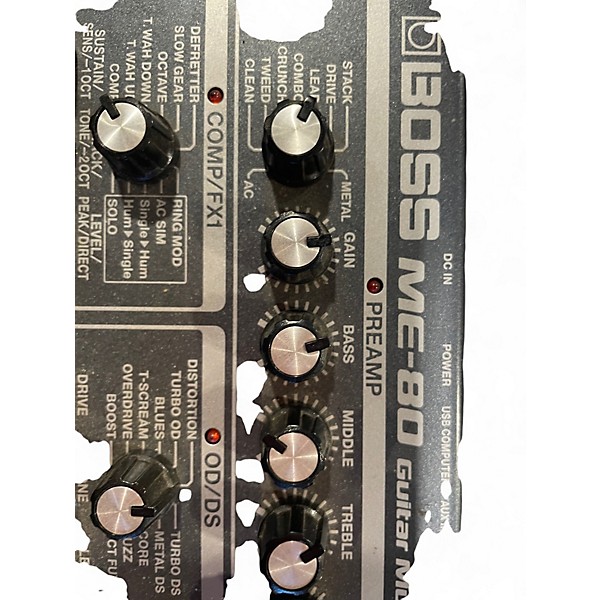Used BOSS ME80 Guitar Multi Effect Processor