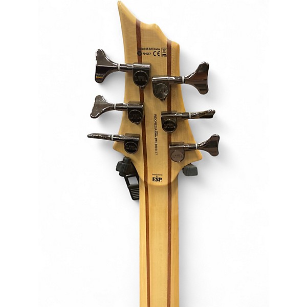 Used ESP LTD B206SM 6 String Spalted Maple Electric Bass Guitar
