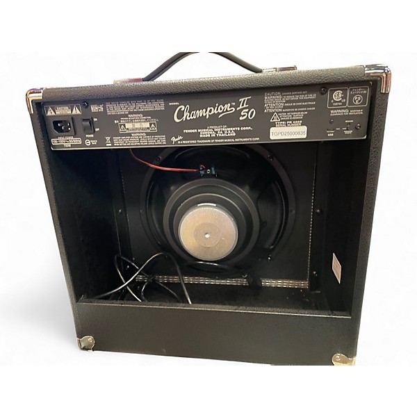 Used Fender CHAMPION II 50 Guitar Combo Amp