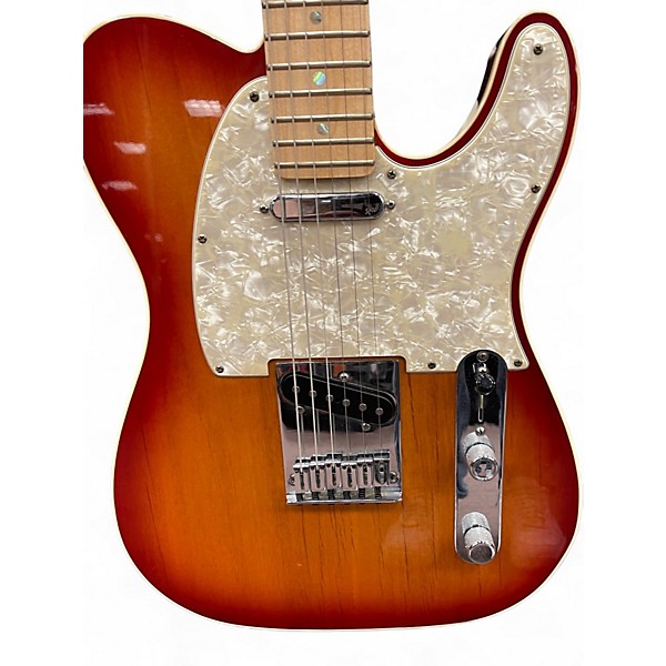 Used 2008 Fender American Deluxe Telecaster AGED CHERRY BURST Solid Body Electric Guitar