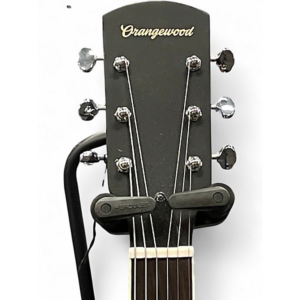 Used Orangewood Juniper Black Live Black Acoustic Electric Guitar