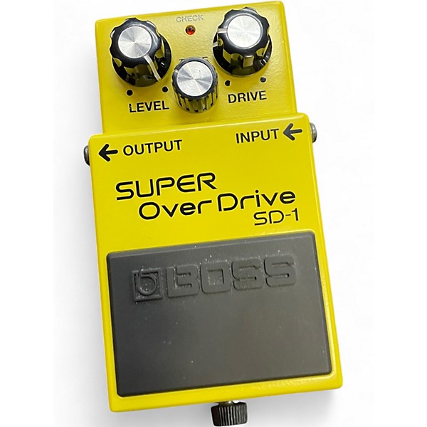 Used BOSS SD1 Super Overdrive Effect Pedal