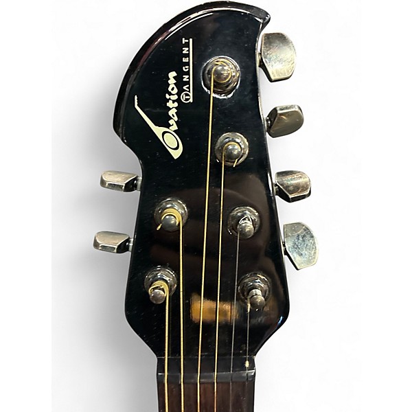 Used Ovation T357 Black Acoustic Guitar