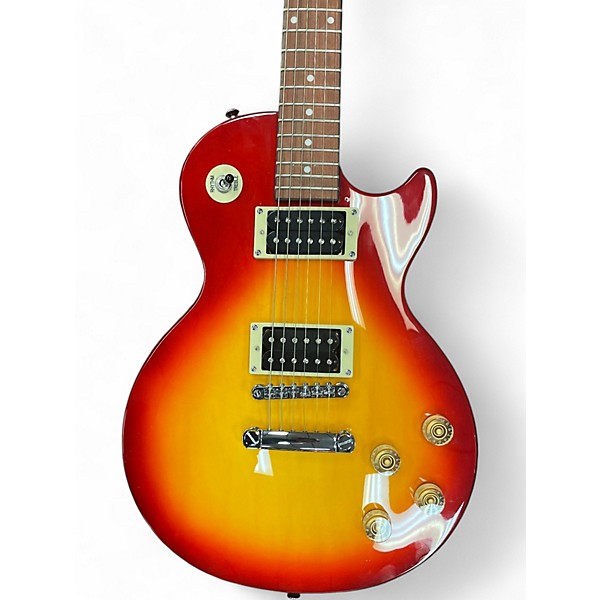 Used Epiphone Les Paul 100 Bolt On 2 Tone Sunburst Solid Body Electric Guitar