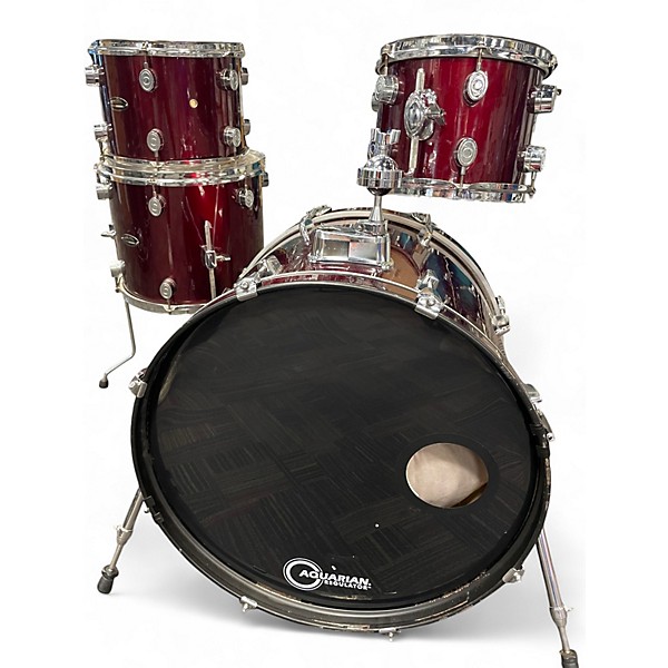 Used PDP by DW 4 Piece CX Series Wine Red Drum Kit