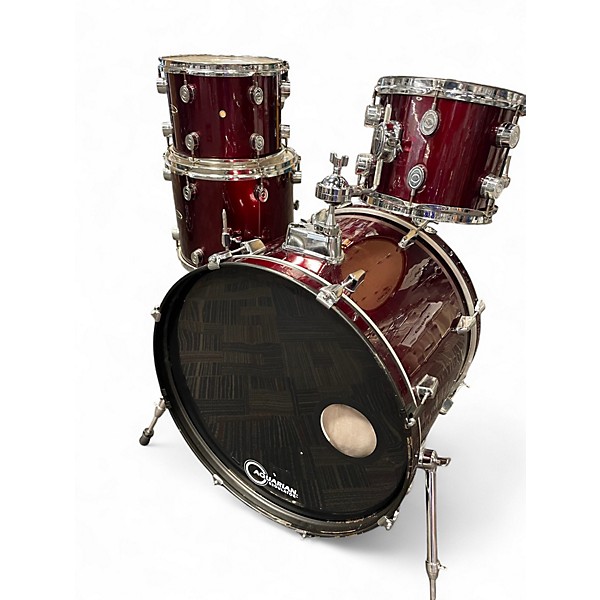 Used PDP by DW 4 Piece CX Series Wine Red Drum Kit