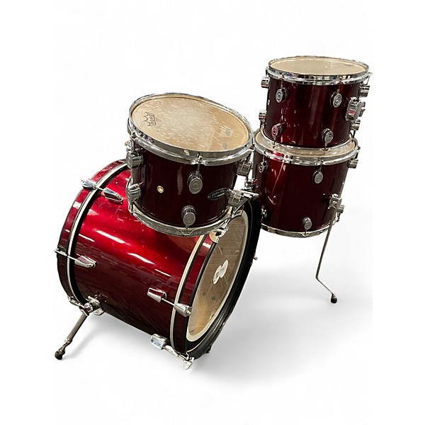 Used PDP by DW 4 Piece CX Series Wine Red Drum Kit