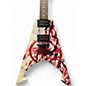 Used Dean Michael Amott Tyrant Splatter Graphic Solid Body Electric Guitar