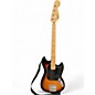 Used Squier Modified Mustang Bass 3 Tone Sunburst Electric Bass Guitar thumbnail