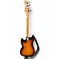 Used Squier Modified Mustang Bass 3 Tone Sunburst Electric Bass Guitar