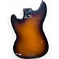 Used Squier Modified Mustang Bass 3 Tone Sunburst Electric Bass Guitar