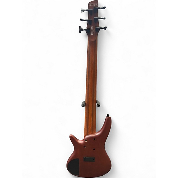Used Ibanez SR506 6 String Natural Electric Bass Guitar