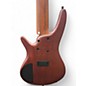 Used Ibanez SR506 6 String Natural Electric Bass Guitar