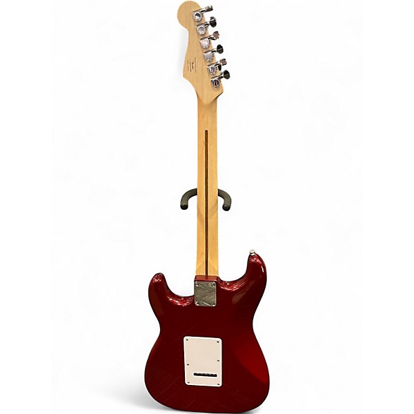 Used Squier Standard Stratocaster Candy Apple Red Solid Body Electric Guitar