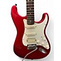 Used Fender American Deluxe Fat Stratocaster REFIN METALLIC RED Solid Body Electric Guitar