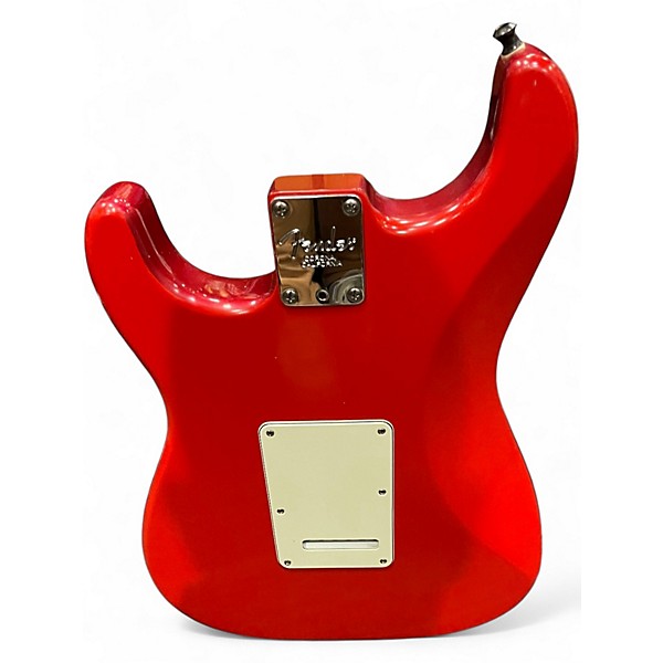 Used Fender American Deluxe Fat Stratocaster REFIN METALLIC RED Solid Body Electric Guitar