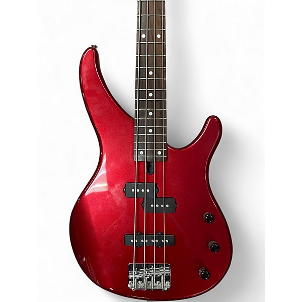 Used Yamaha TRBX174 Candy Apple Red Electric Bass Guitar