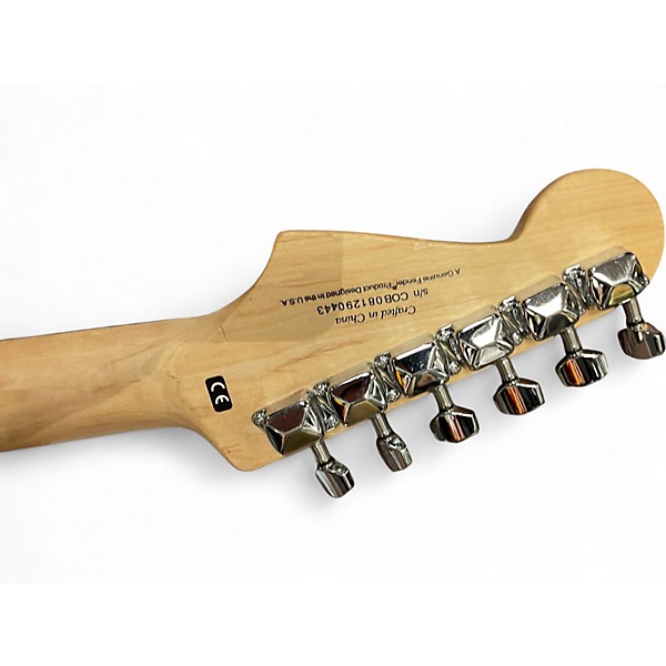 Used Squier Bullet Stratocaster Daphne Blue Solid Body Electric Guitar