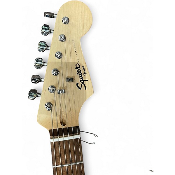 Used Squier Bullet Stratocaster Daphne Blue Solid Body Electric Guitar