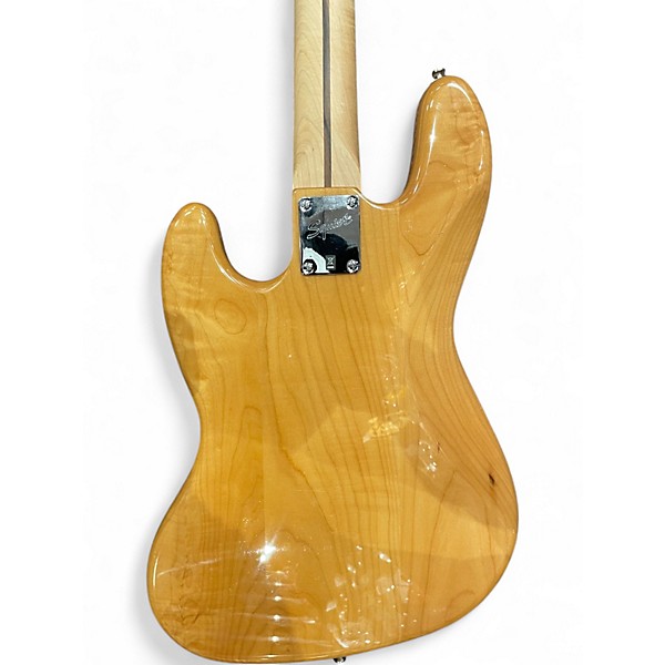 Used Squier Vintage Modified 70S Jazz Bass NATURAL Electric Bass Guitar