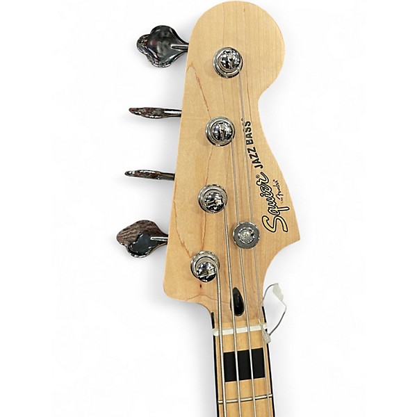 Used Squier Vintage Modified 70S Jazz Bass NATURAL Electric Bass Guitar