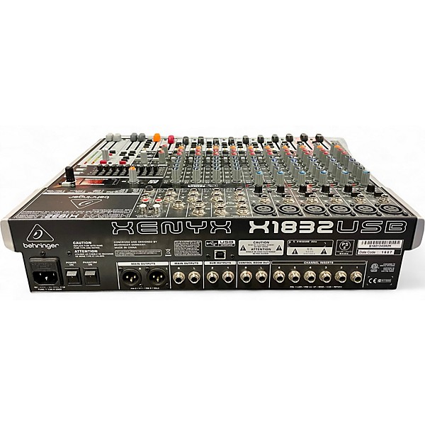 Used Behringer Xenyx X1832USB Unpowered Mixer