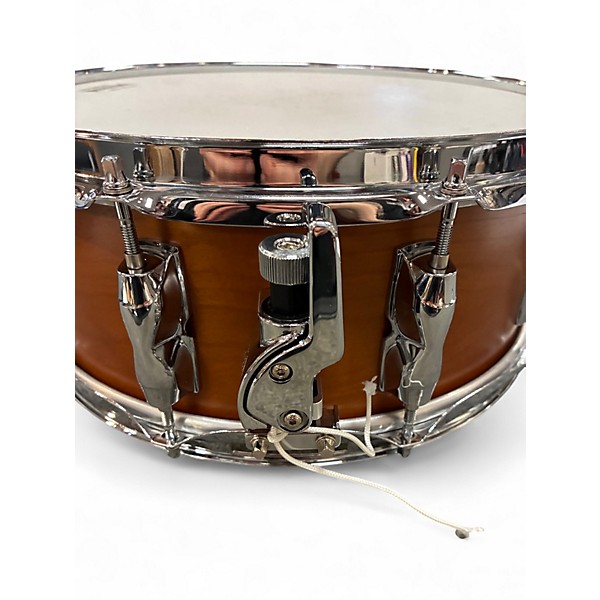 Used Yamaha 14X5.5 Recording Custom Birch Natural Drum