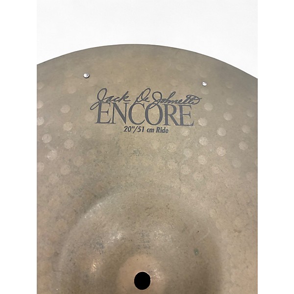 Used SABIAN 20in Jack Dejohnette Encore Signature Ride Cymbal