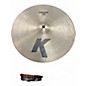 Used Zildjian 16in K Thin Dark Crash Cymbal thumbnail