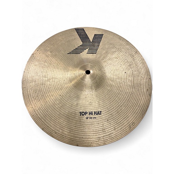 Used Zildjian 14in K Hi Hat Pair Cymbal