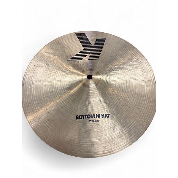 Used Zildjian 14in K Hi Hat Pair Cymbal