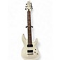 Used Schecter Guitar Research Demon 7 String White Solid Body Electric Guitar thumbnail