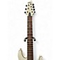 Used Schecter Guitar Research Demon 7 String White Solid Body Electric Guitar