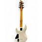 Used Schecter Guitar Research Demon 7 String White Solid Body Electric Guitar