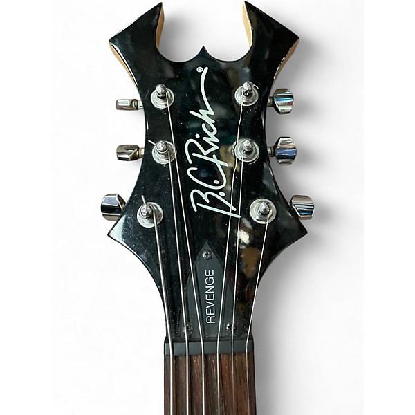 Used B.C. Rich Revenge Warlock Black Solid Body Electric Guitar