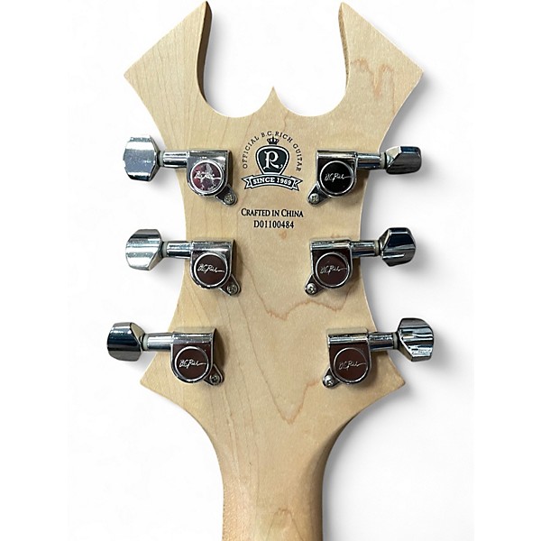 Used B.C. Rich Revenge Warlock Black Solid Body Electric Guitar