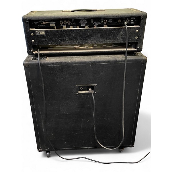 Vintage 1987 Fender Dual Showman Red Knob Tube Guitar Amp Head