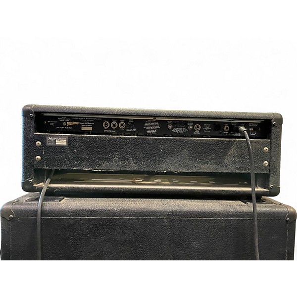 Vintage 1987 Fender Dual Showman Red Knob Tube Guitar Amp Head