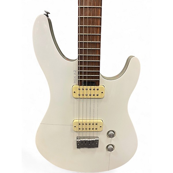 Used Yamaha RGX A2 Vintage White Solid Body Electric Guitar