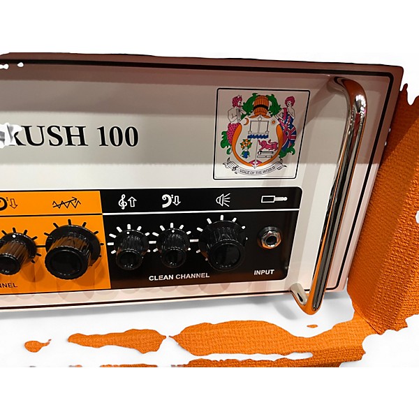 Used Orange Amplifiers super crush Solid State Guitar Amp Head