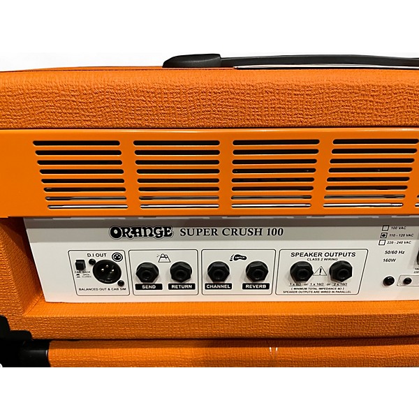 Used Orange Amplifiers super crush Solid State Guitar Amp Head