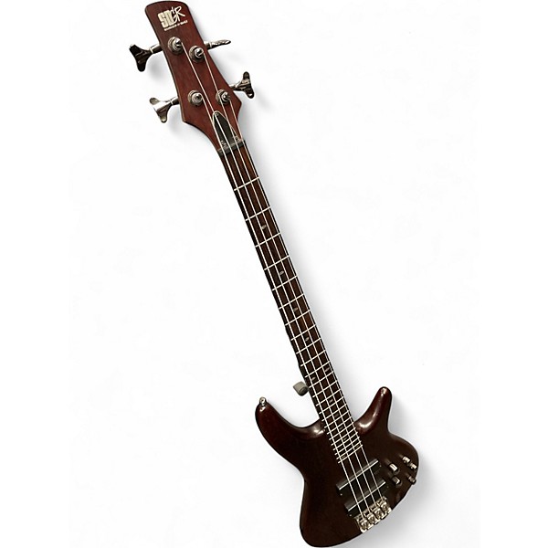 Used Ibanez SR500 Natural Electric Bass Guitar