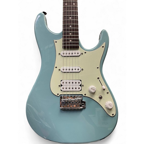 Used Ibanez AZES40 Purist Blue Solid Body Electric Guitar