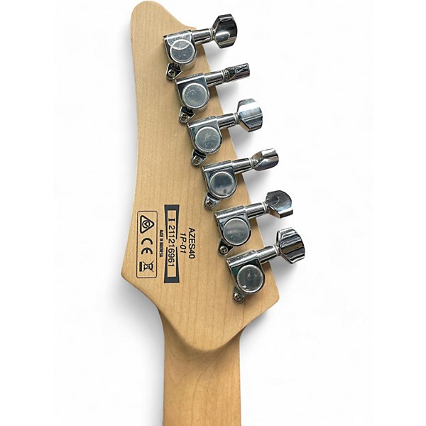 Used Ibanez AZES40 Purist Blue Solid Body Electric Guitar