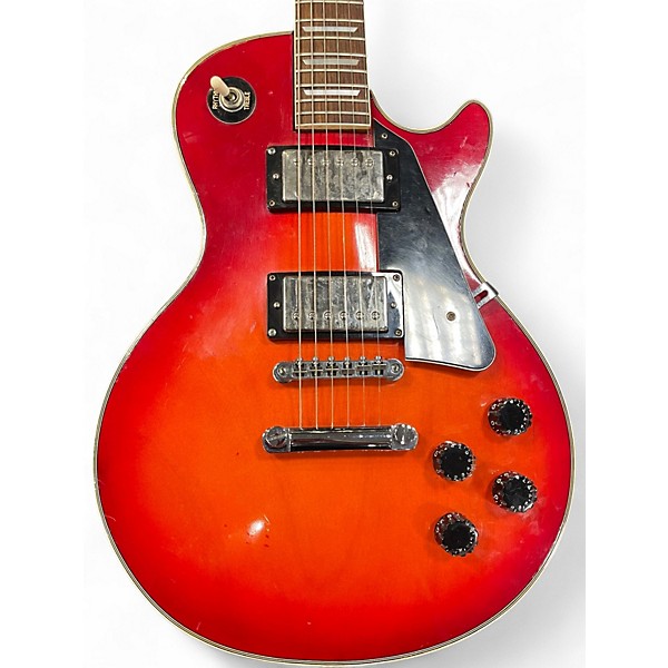 Used Harmony H90 2 Tone Sunburst Solid Body Electric Guitar