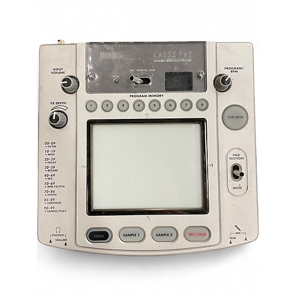 Used KORG KAOSS PAD KP-2 Production Controller