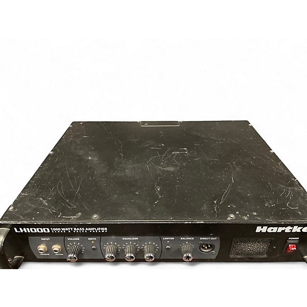 Used Hartke LH1000 1000W Bass Amp Head