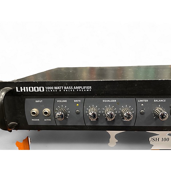 Used Hartke LH1000 1000W Bass Amp Head